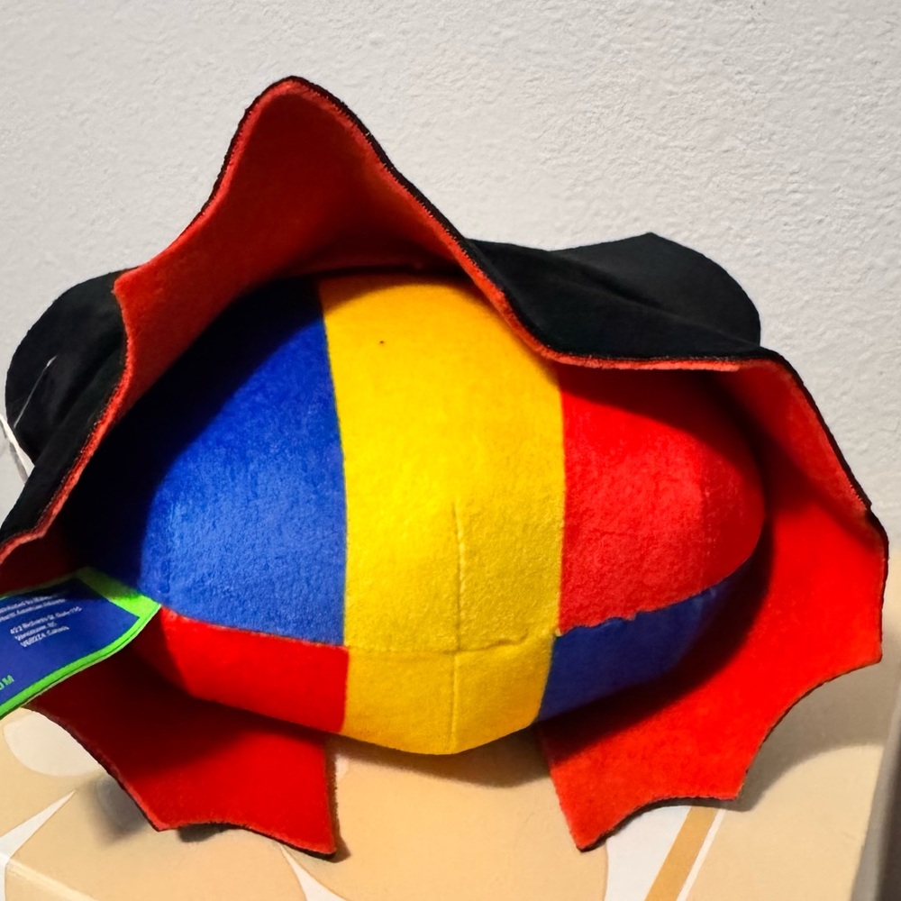 Romania Ball Plush Menace Drew Durnil Youtube History Makeship Only 938 RARE - Picture 3 of 4